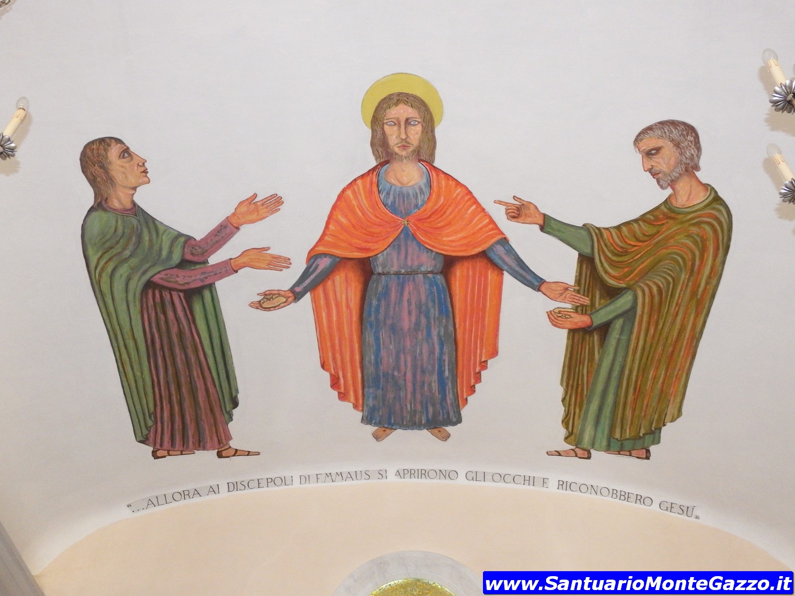 Volta presbiterio Santuario Monte Gazzo